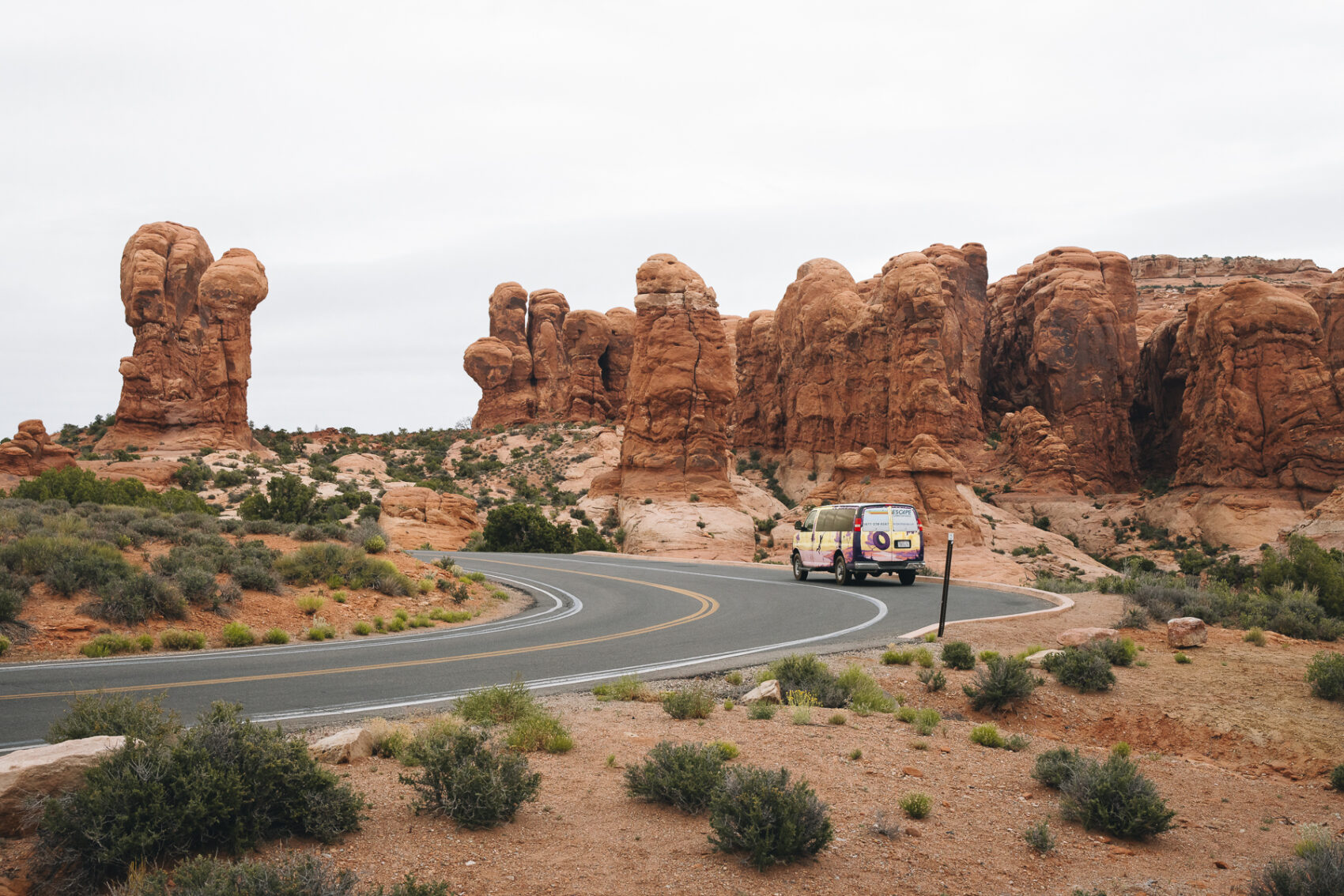 Arches National Park in the American West
