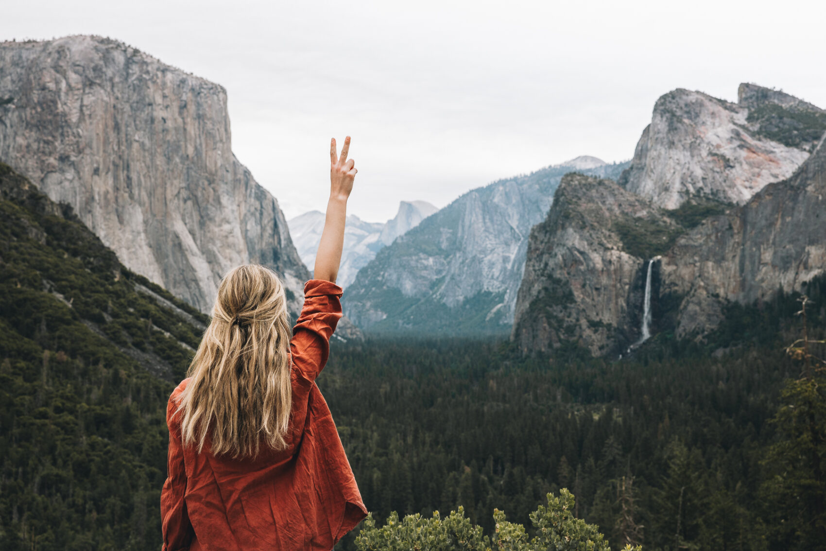 Yosemite National Park in the American West