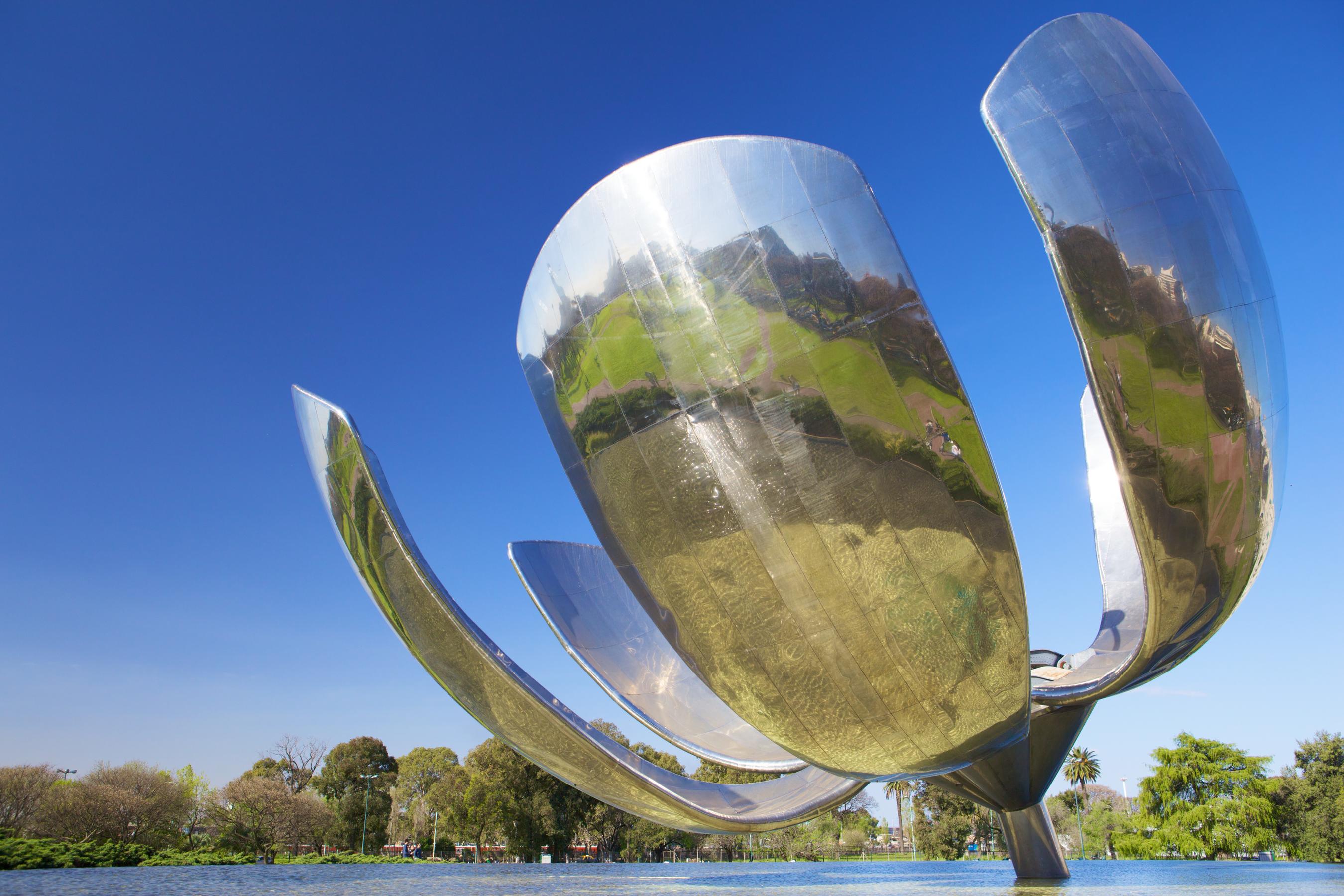 Buenos Aires skyline with iconic landmarks