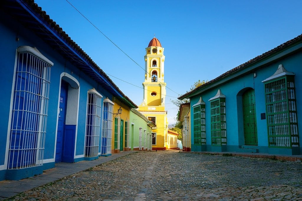 Bell tower in Trinidad, Cuba
